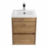 FAMILY-M База под раковину подвесная с двумя выкатными ящиками, Harbor Golden, 400x350x550, Family-M-400-2C-SO-HG