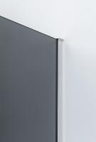 Душевой уголок прямоугольный.     SLIDER-AH-1-80-70/80-GRIGIO-Cr (700-800)x800x1950 Cezares