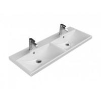 Керамическая раковина с двумя чашами BB-0325-120-2-LVB  1200x450x550 BelBagno