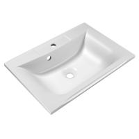 Раковина из искусственного мрамора BB650/450-LV-MR-PR  650x450x530 BelBagno