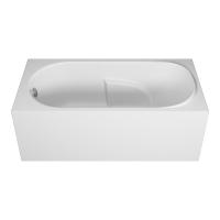 Ванна акриловая встраиваемая VBT-2A150-LG 1500x750x470 белый  Vincea