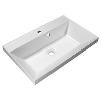 Раковина из искусственного мрамора BB700/450-LV-MR-AST  700x450x550 BelBagno