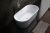Акриловая ванна ART&MAX AM-520-1695-795 отдельностоящая со сливом-переливом (донный клапан клик-клак, сифон, гидрозатвор в комплекте) ART&MAX